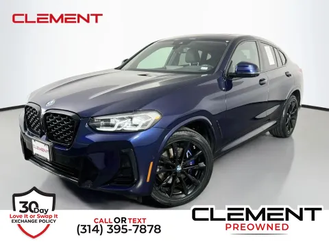 Blue 2023 BMW X4 xDrive30i for sale in St. Charles, MO