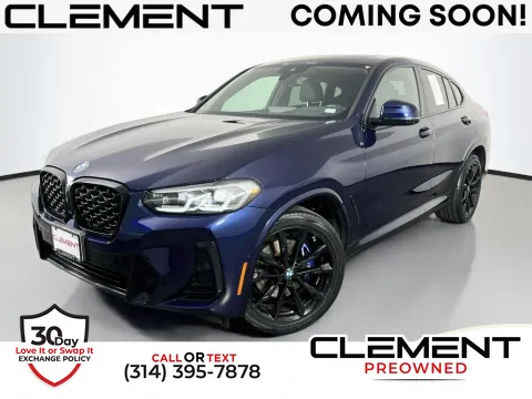 Blue 2023 BMW X4 xDrive30i for sale in St. Charles, MO