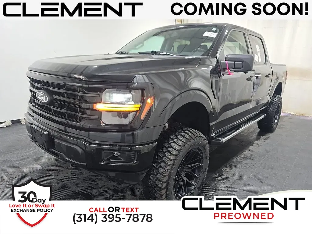 Black 2024 Ford F-150 XLT for sale in St. Charles, MO