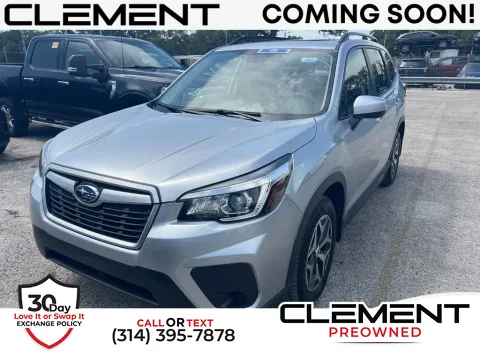 Silver 2020 Subaru Forester Premium for sale in St. Charles, MO