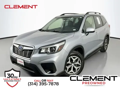 Silver 2020 Subaru Forester Premium for sale in St. Charles, MO