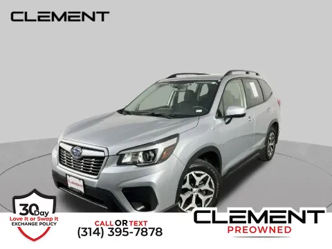 Silver 2020 Subaru Forester Premium for sale in St. Charles, MO