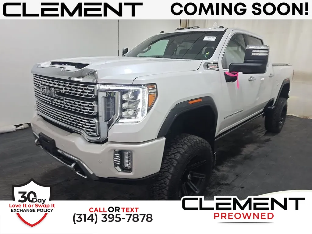 White 2022 GMC Sierra 3500 HD Denali for sale in St. Charles, MO