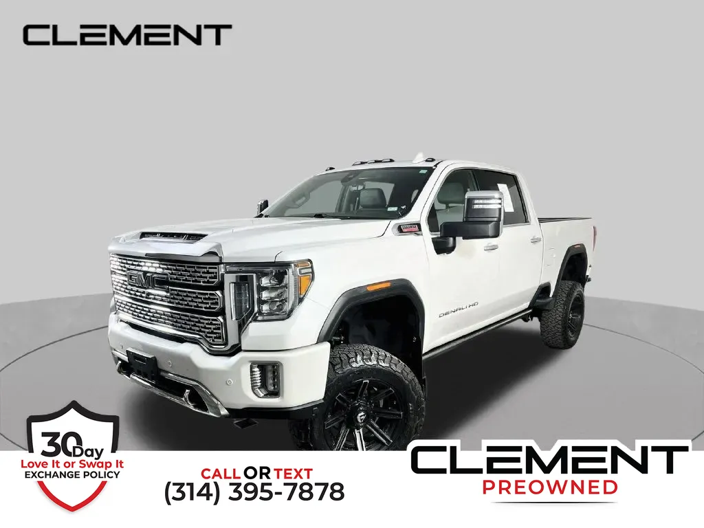 White 2022 GMC Sierra 3500 HD Denali for sale in St. Charles, MO