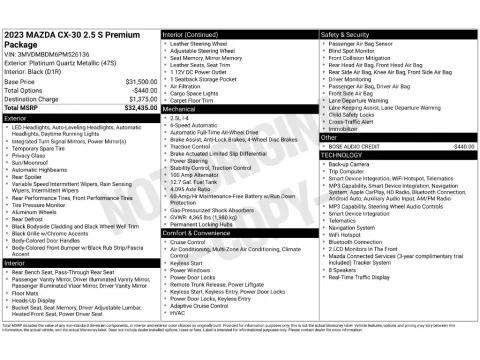 Photos of 2023 Mazda CX-30 2.5 S Premium Package for sale in St. Charles, MO at Clement Supercenter