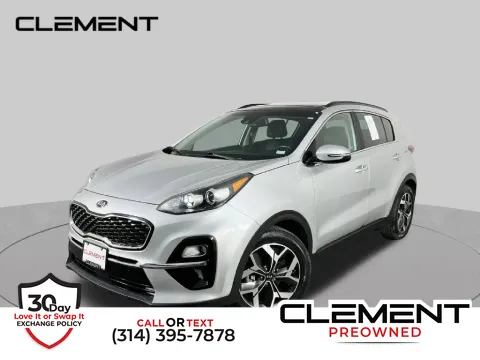 Silver 2022 Kia Sportage EX for sale in St. Charles, MO