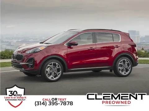 Silver 2022 Kia Sportage EX for sale in St. Charles, MO