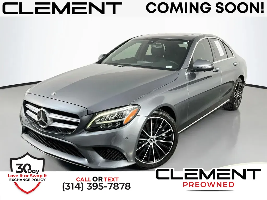 Gray 2021 Mercedes-Benz C-Class C 300 for sale in St. Charles, MO