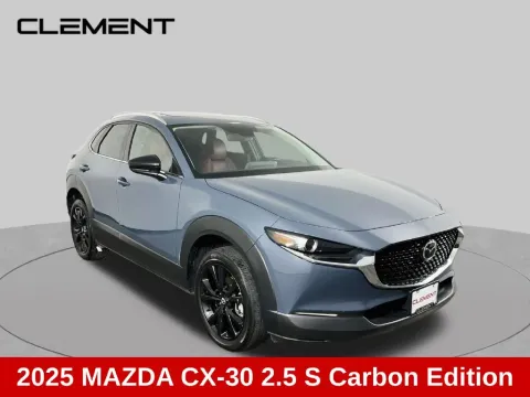 Another view of 2025 Mazda CX-30 2.5 S Carbon Edition for sale in St. Charles, MO at Clement Supercenter
