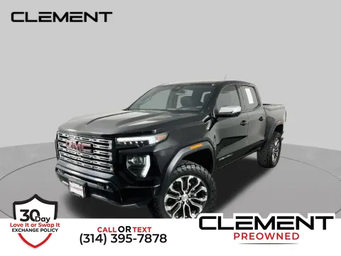 Black 2023 GMC Canyon Denali for sale in St. Charles, MO
