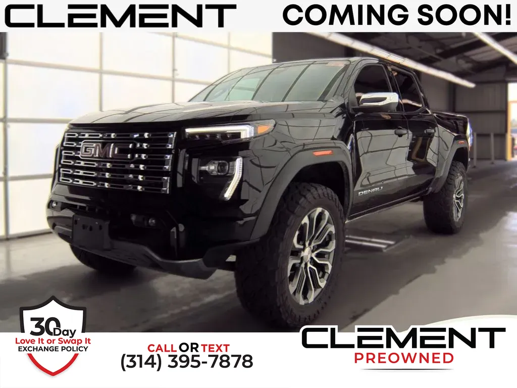 Black 2023 GMC Canyon Denali for sale in St. Charles, MO