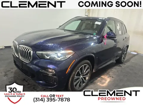Blue 2022 BMW X5 xDrive40i for sale in St. Charles, MO