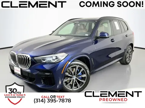 Blue 2022 BMW X5 xDrive40i for sale in St. Charles, MO