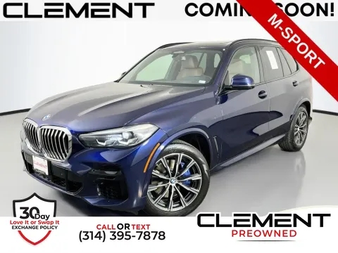 Blue 2022 BMW X5 xDrive40i for sale in St. Charles, MO