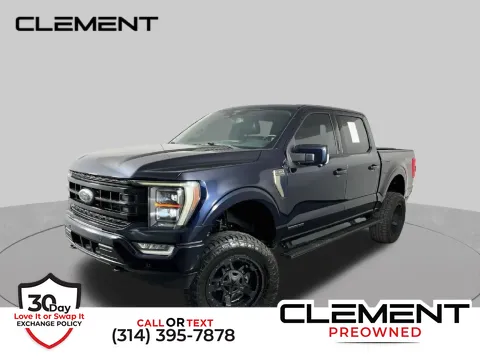 Blue 2022 Ford F-150 Platinum for sale in St. Charles, MO