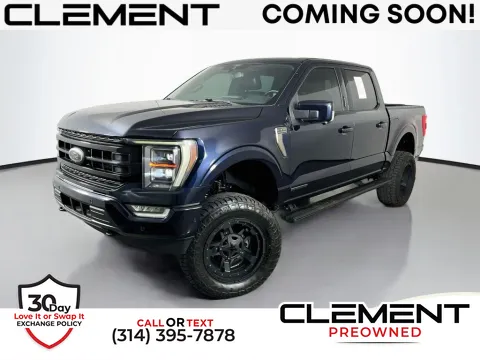 Blue 2022 Ford F-150 Platinum for sale in St. Charles, MO