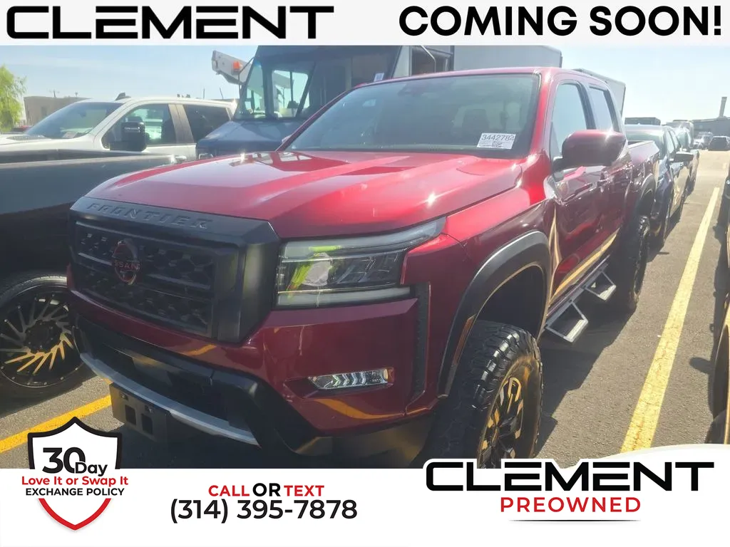 Red 2023 Nissan Frontier PRO-X for sale in St. Charles, MO