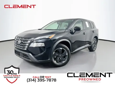 Black 2025 Nissan Rogue SV for sale in St. Charles, MO