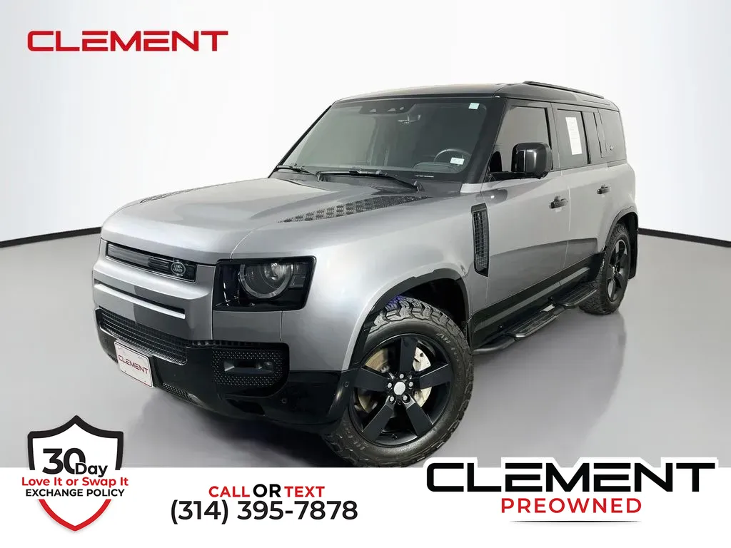 Gray 2024 Land Rover Defender 110 X-Dynamic SE for sale in St. Charles, MO