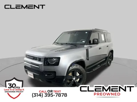 Gray 2024 Land Rover Defender 110 X-Dynamic SE for sale in St. Charles, MO
