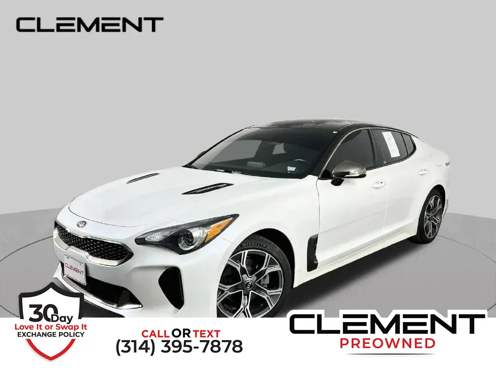 White 2020 Kia Stinger GT-Line for sale in St. Charles, MO
