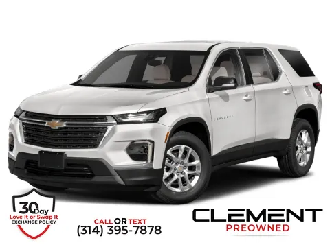 Blue 2023 Chevrolet Traverse LT Leather for sale in St. Charles, MO
