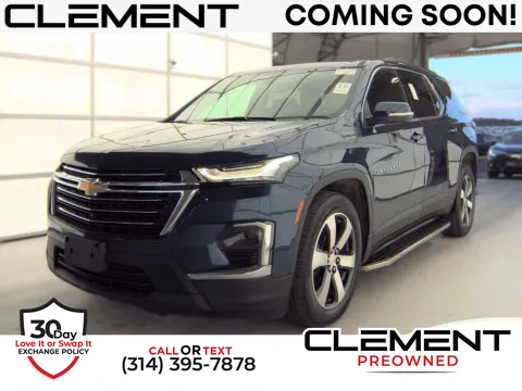 Blue 2023 Chevrolet Traverse LT Leather for sale in St. Charles, MO