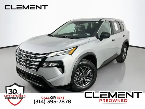 Silver 2024 Nissan Rogue S for sale in St. Charles, MO