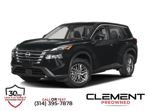 Silver 2024 Nissan Rogue S for sale in St. Charles, MO