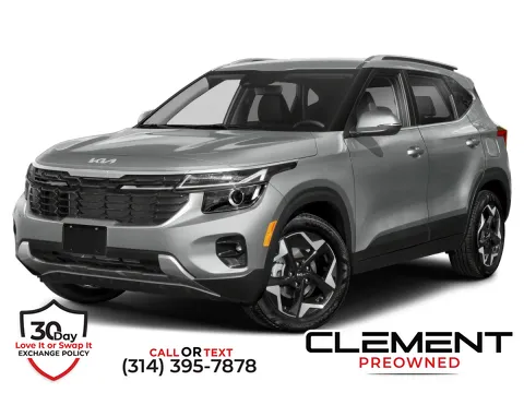Blue 2024 Kia Seltos EX for sale in St. Charles, MO