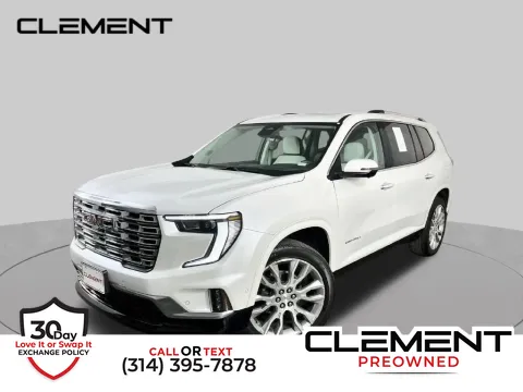 White 2024 GMC Acadia Denali for sale in St. Charles, MO