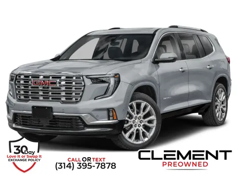 White 2024 GMC Acadia Denali for sale in St. Charles, MO