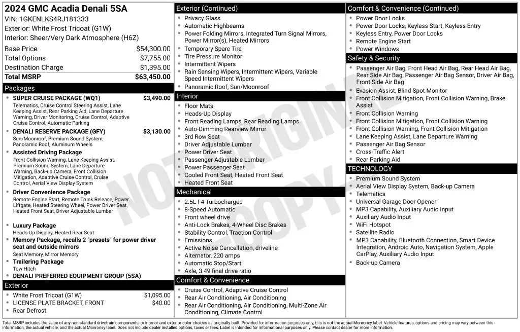 GMC Acadia photo 44