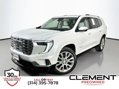 White 2024 GMC Acadia Denali for sale in St. Charles, MO