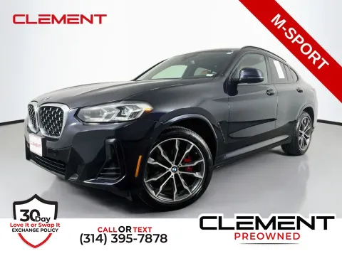 Blue 2022 BMW X4 xDrive30i for sale in St. Charles, MO