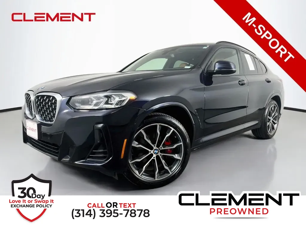 Blue 2022 BMW X4 xDrive30i for sale in St. Charles, MO