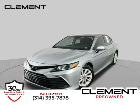 Silver 2022 Toyota Camry LE for sale in St. Charles, MO