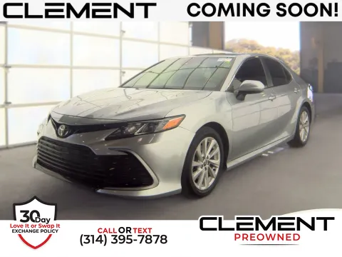 Silver 2022 Toyota Camry LE for sale in St. Charles, MO