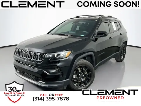 Black 2025 Jeep Compass Latitude for sale in St. Charles, MO