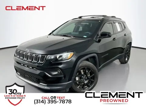 Black 2025 Jeep Compass Latitude for sale in St. Charles, MO