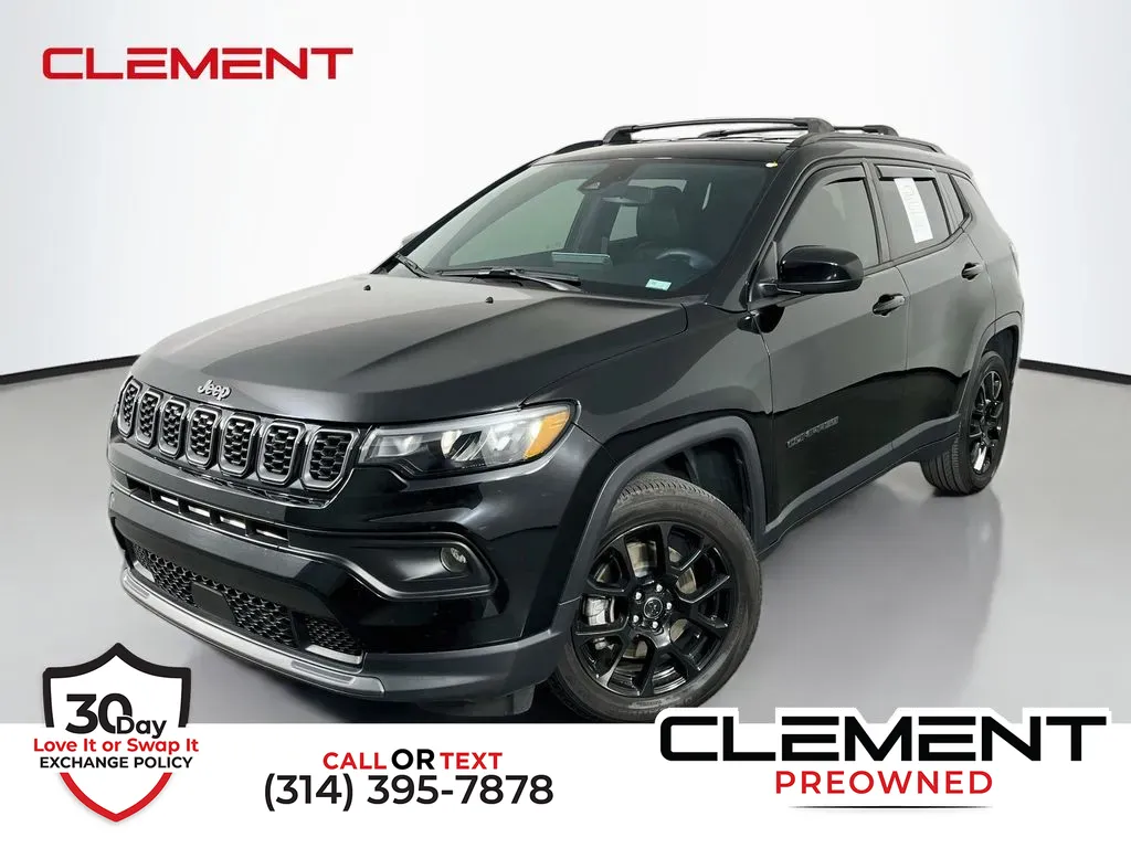 Black 2025 Jeep Compass Latitude for sale in St. Charles, MO