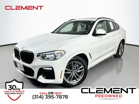 White 2021 BMW X4 xDrive30i for sale in St. Charles, MO