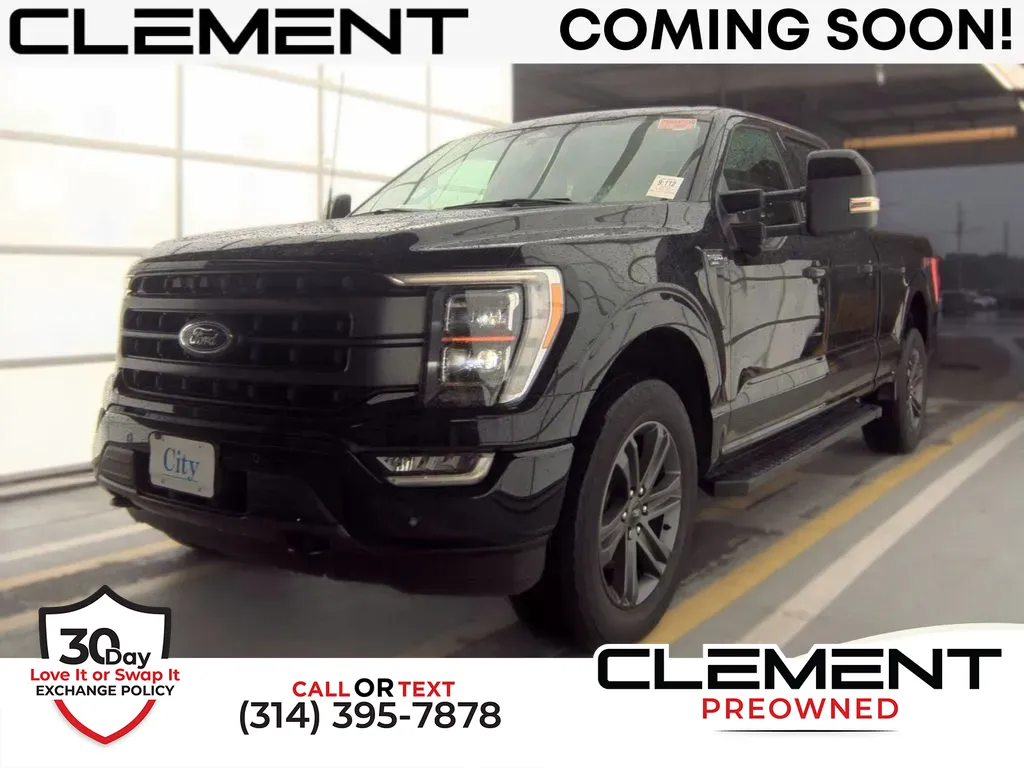 Black 2023 Ford F-150 Lariat for sale in St. Charles, MO