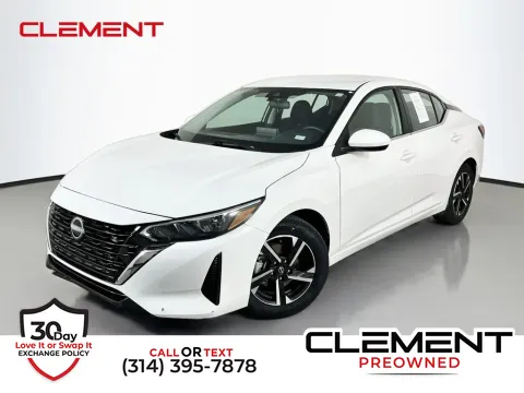 White 2024 Nissan Sentra SV for sale in St. Charles, MO