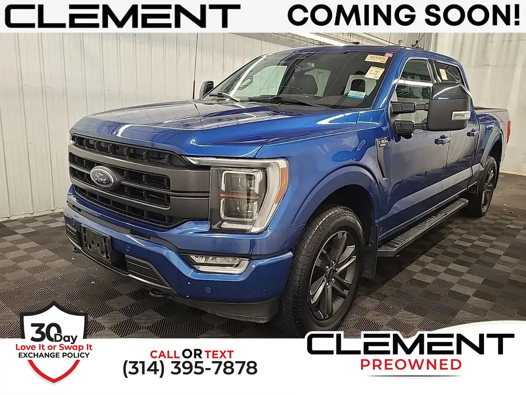 Blue 2023 Ford F-150 Lariat for sale in St. Charles, MO