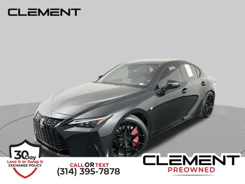 Black 2023 Lexus IS 350 F SPORT for sale in St. Charles, MO