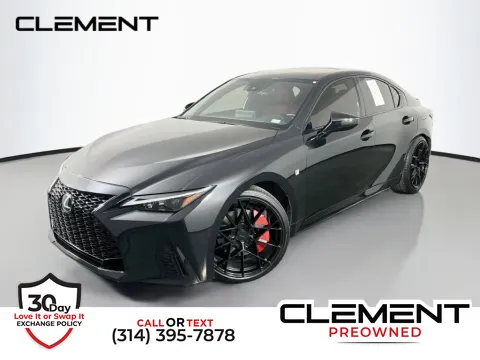 Black 2023 Lexus IS 350 F SPORT for sale in St. Charles, MO