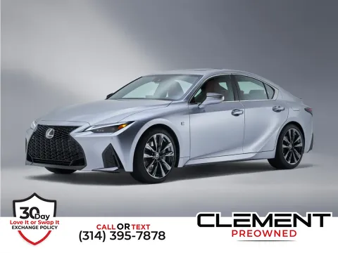 Black 2023 Lexus IS 350 F SPORT for sale in St. Charles, MO