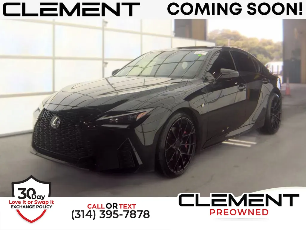 Black 2023 Lexus IS 350 F SPORT for sale in St. Charles, MO