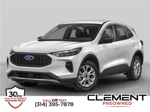 Gray 2024 Ford Escape Hybrid Platinum for sale in St. Charles, MO